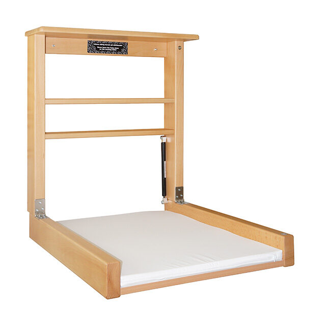 skötbord vägghängt