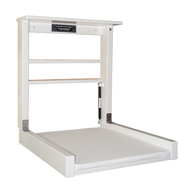 vägghängt skötbord